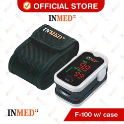 Inmed Fingertip Pulse Oximeter F-100 w/ case