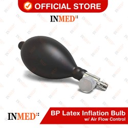 Inmed Blood Pressure Latex Inflation Bulb with Air Flow Control