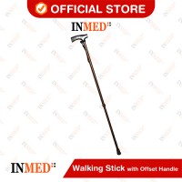 Inmed Walking Stick with Offset Handle