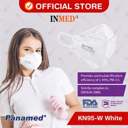 Panamed KN95-W Particulate Respirator (White)