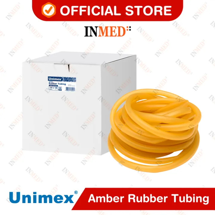 Unimex Amber Rubber Tubing