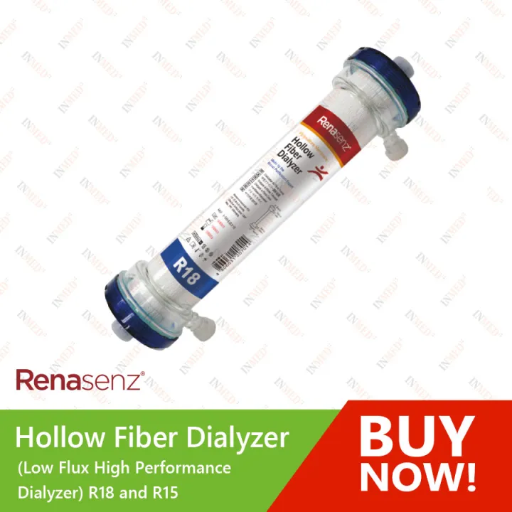 Renasenz Hollow Fiber Dialyzer (Low Flux High Performance Dialyzer)
