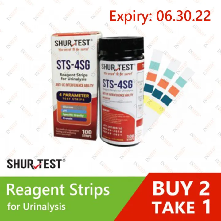 Shur-Test Reagent Strips for Urinalysis 4 Parameter