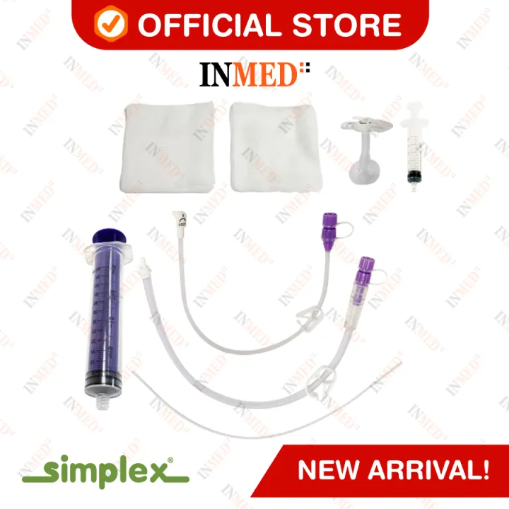 Simplex D-Button Low Profile Gastrostomy Feeding Tube Kit